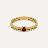 ANILLO MAJESTÉ RUBÍ