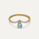 ANILLO VERSAILLES TOPACIO SKY
