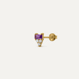 AMETHYST MIRABELLE EARRING