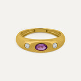 FONTAINE AMETHYST RING