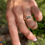 Ring FONTAINE LONDON BLUE
