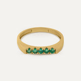 ANILLO DOUBLER ESMERALDA