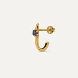 GRIFFE SAPPHIRE EARRING