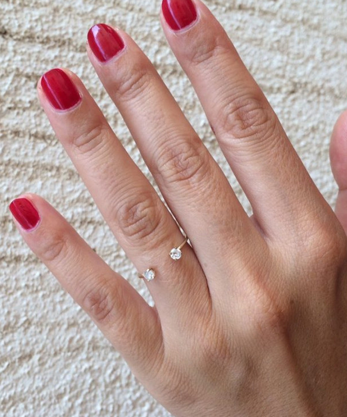 ANILLO DOBLE BLANCO