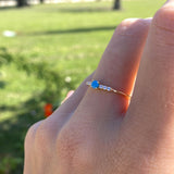 RING MEINE KÖNIGIN TÜRKIS