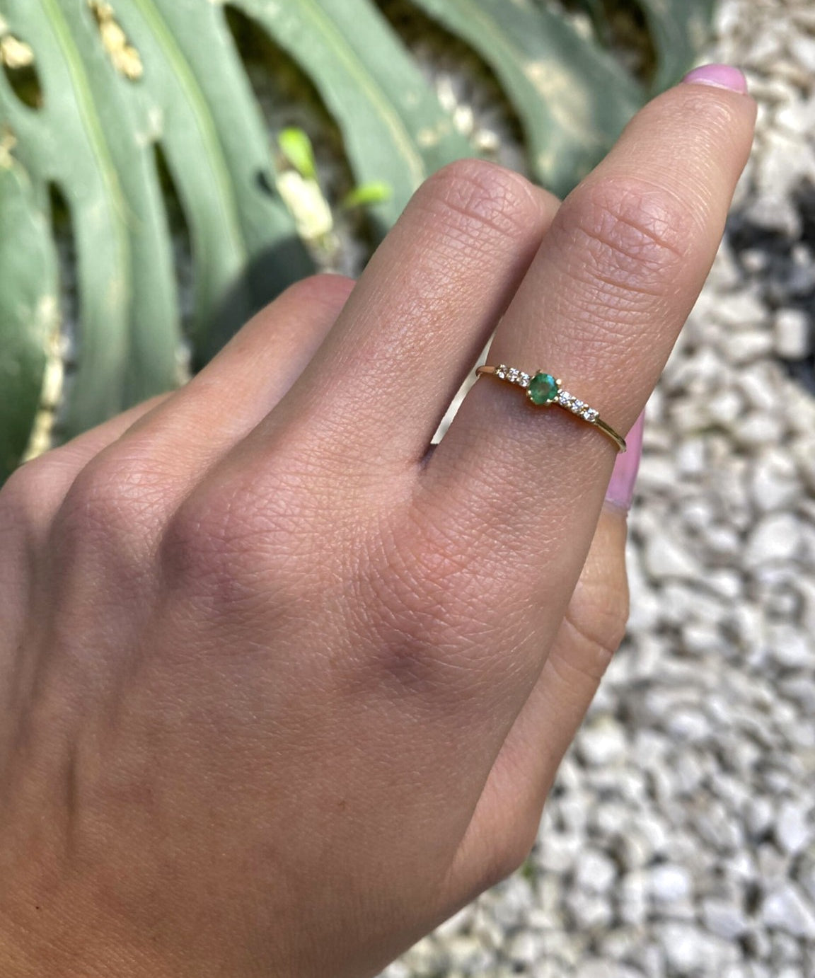 ANILLO MI REINA ESMERALDA