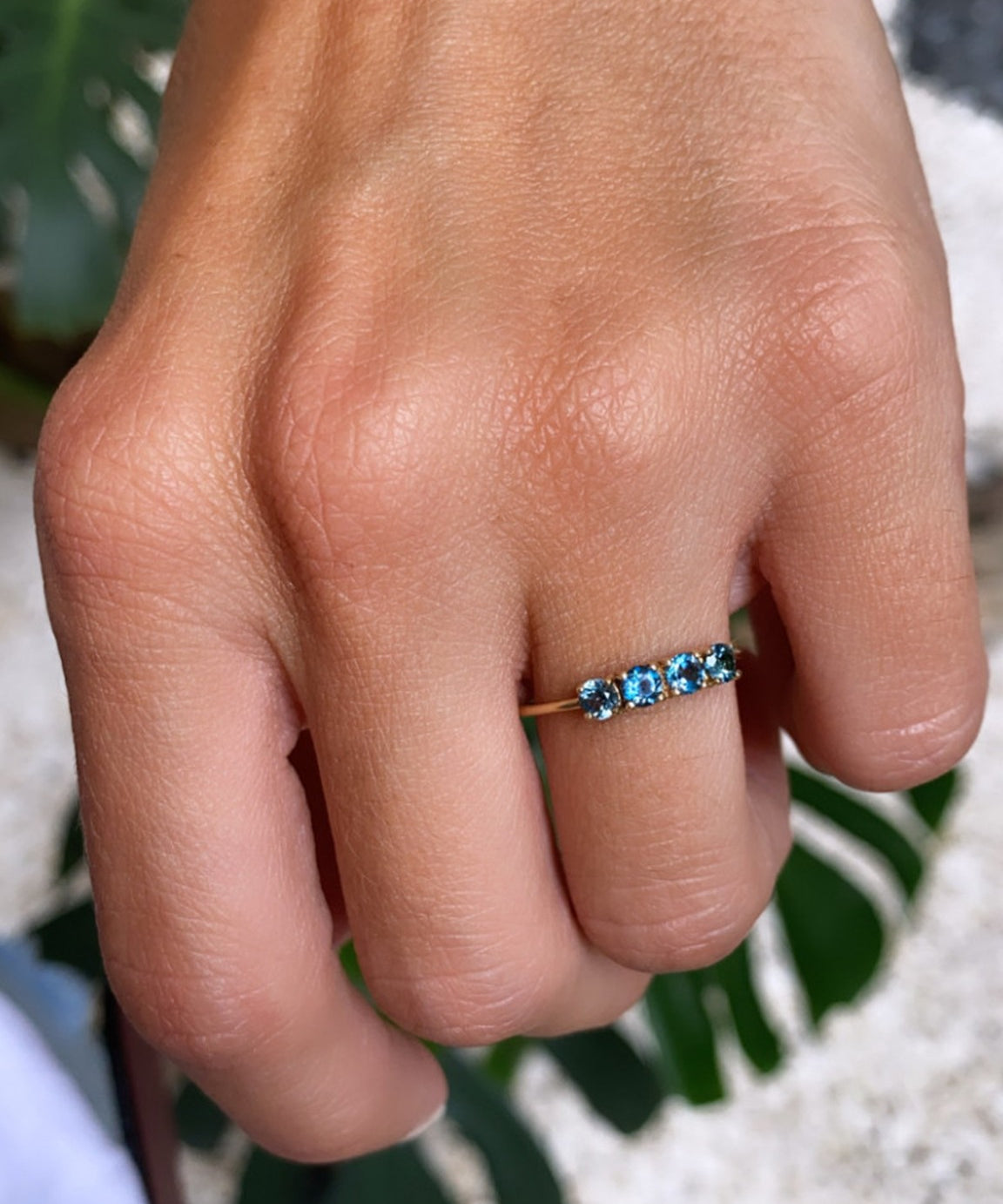 ANILLO QUATTRO LONDON BLUE