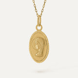 MEDALLA OVAL VIRGEN NIÑA