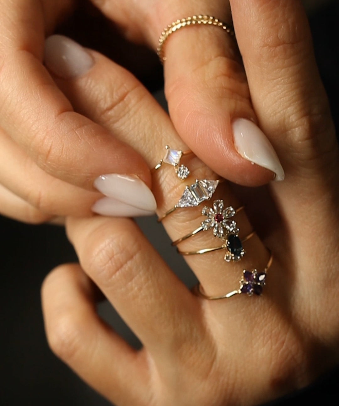 ANILLO GOTA DE LUZ