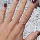 RING DREI RUNDE MORGANITE