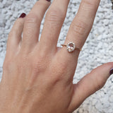 ANILLO ROSETÓN MORGANITA