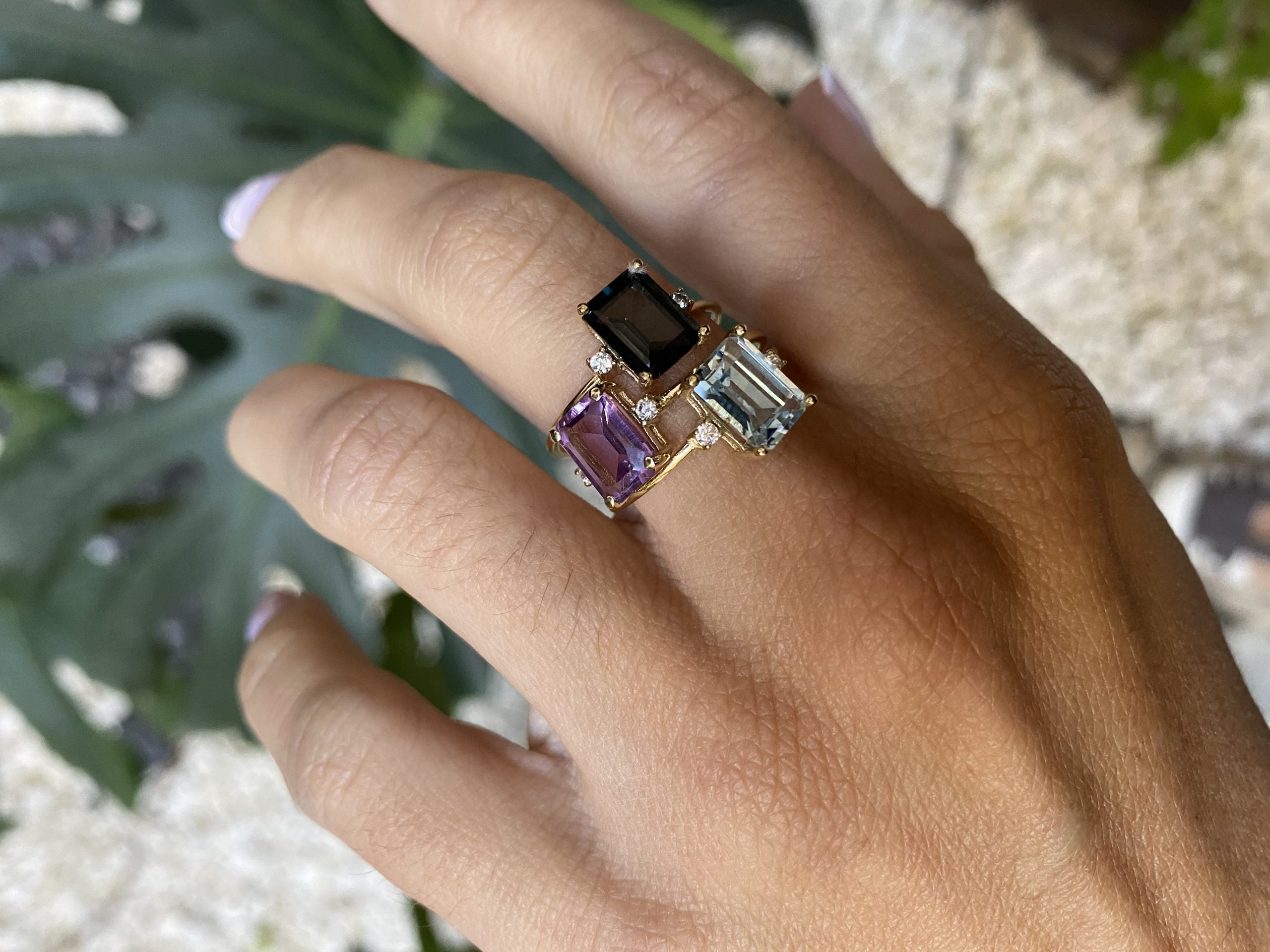 ANILLO RECTANGLE SKY